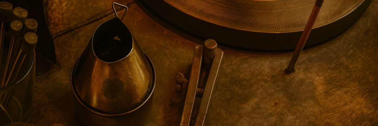 Traditional gem cutting tools suitable for faceting sphene gemstone